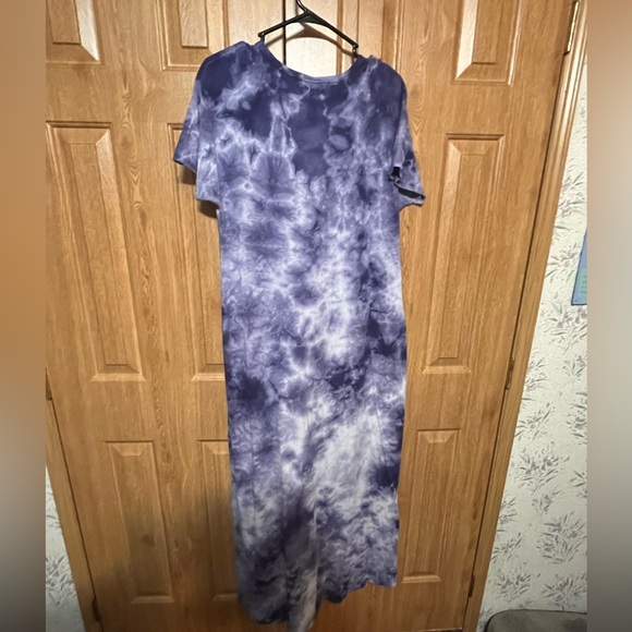 LulaRoe Maria Maxi Dress Tye Dye - Picture 3 of 4
